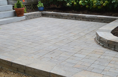 hardscape terrace